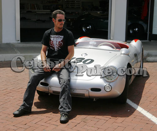 Celebrity Car Kevin Dillon porsche 550 spyder