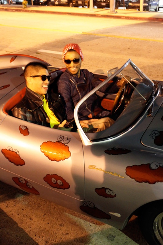 Pharrell Williams car Porsche 550 Spyder